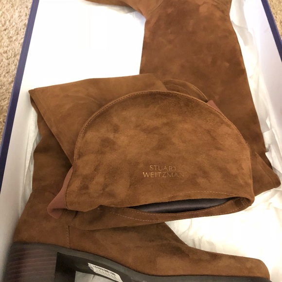 NWB Stuart Weitzman Suede Knee high 👢😍❤️❤️❤️ - Picture 3 of 5